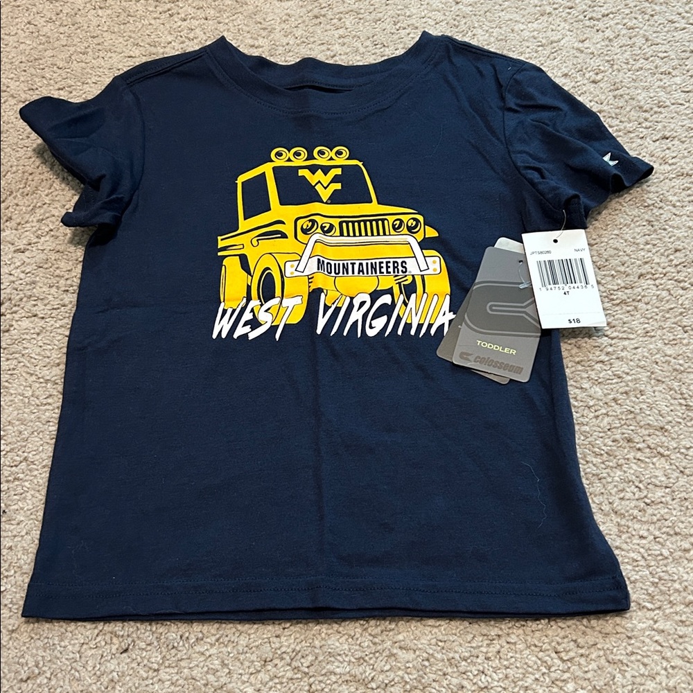 Colosseum Navy and Yellow Toddler Tee
